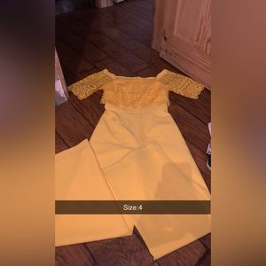 Off the shoulder romper